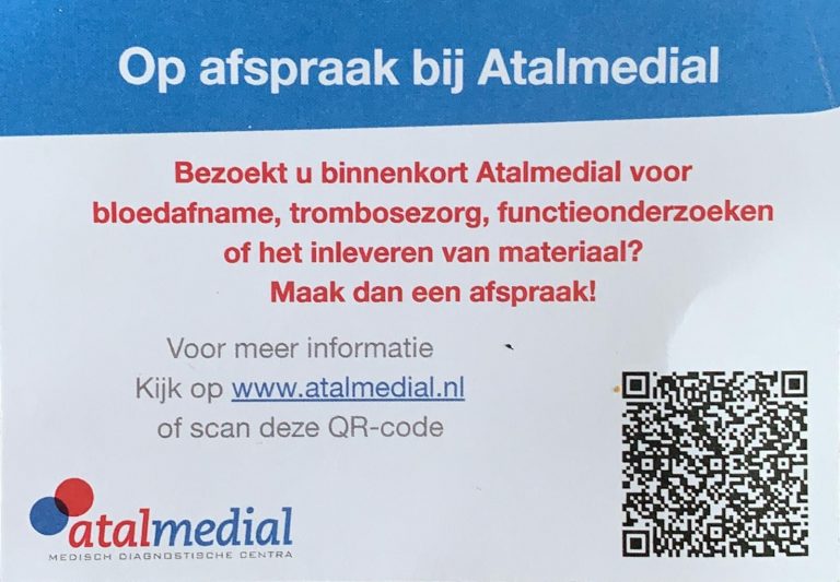 Bloedafname? Dit kan alleen op afspraak